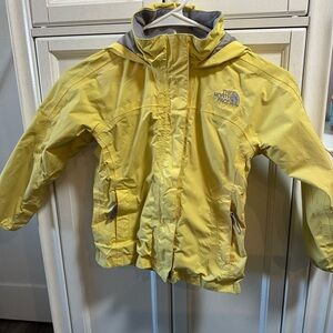 The North Face Kids Bright Yellow Raincoat